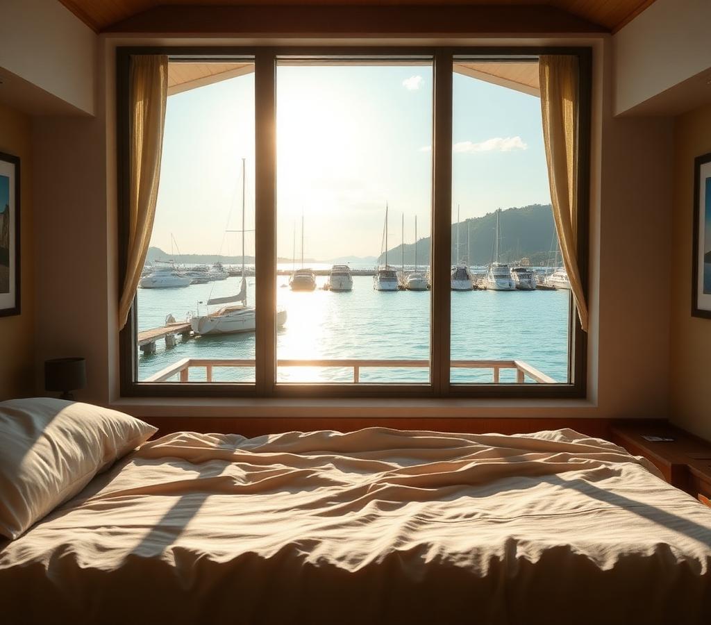 Sunrise from the cabin